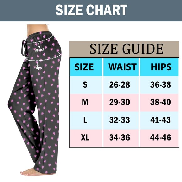 Women's Casual Fun Printed Lightweight Lounge Terry Knit Pajama Bottom Pants - Picture 10 of 16